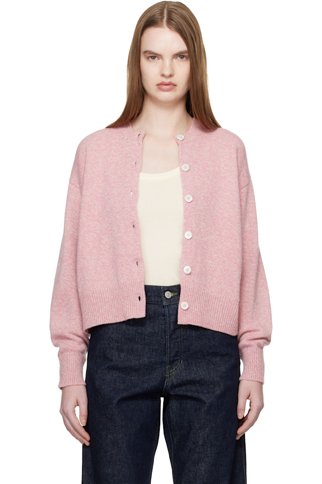 &Daughter Розовый кардиган с круглым вырезом ada
&Daughter Розовый кардиган с круглым вырезом ada