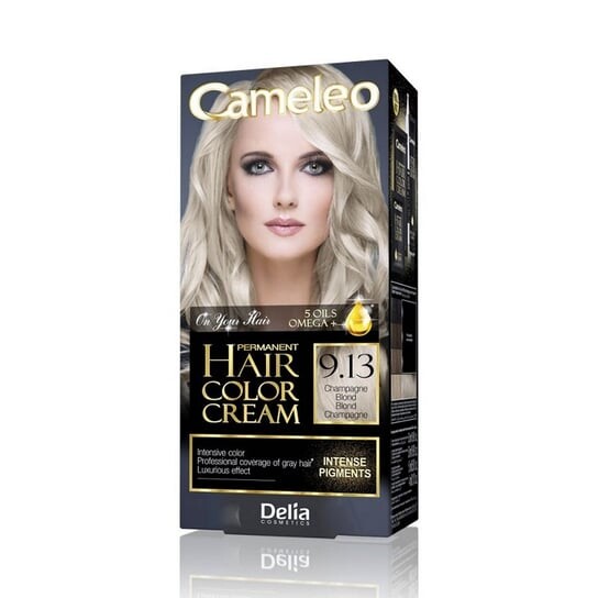 Крем-краска для волос Cameleo, краска для волос 9.13 Шампань Блонд Delia Cosmetics
Крем-краска для волос Cameleo, краска для волос 9.13 Шампань Блонд Delia Cosmetics