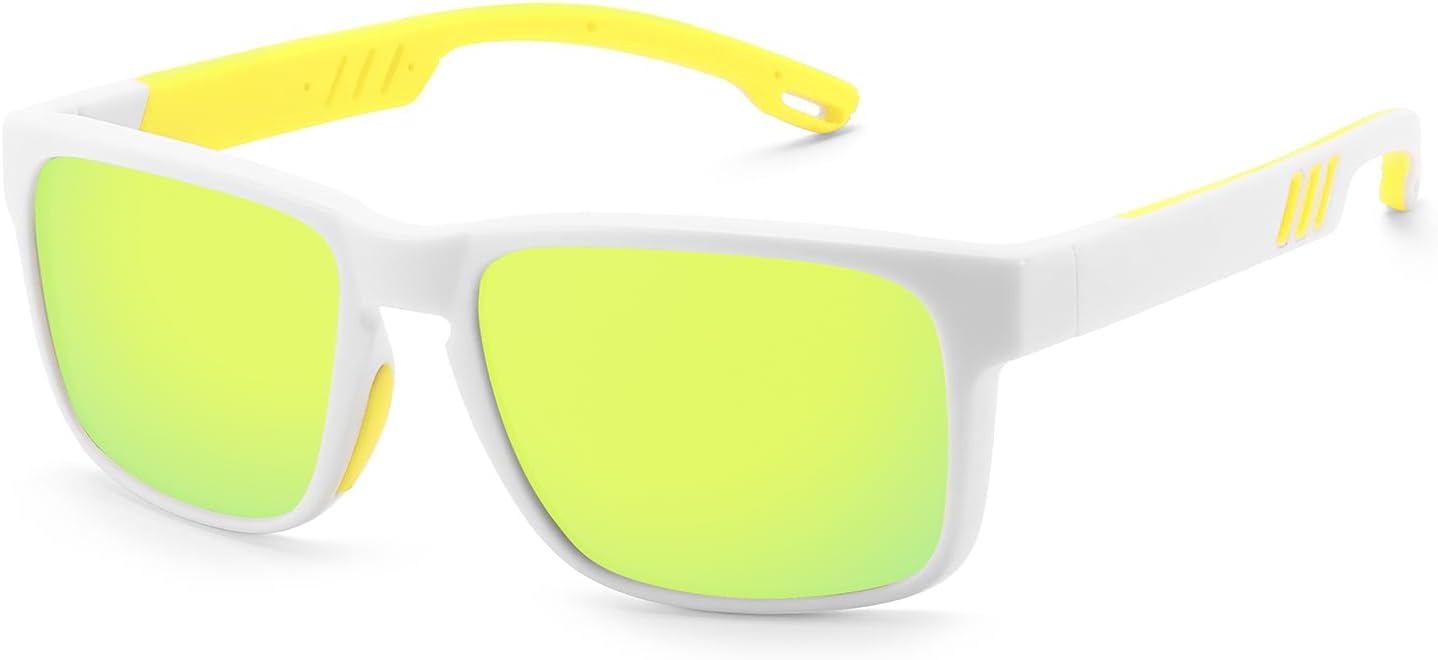 Солнцезащитные очки Karsaer Retro с поляризацией для женщин и мужчин, модные очки с защитой UV400, стильные классические очки для вождения, Sanded White Frame/Gold Lens
Солнцезащитные очки Karsaer Retro с поляризацией для женщин и мужчин, модные очки с защитой UV400, стильные классические очки для вождения, Sanded White Frame/Gold Lens