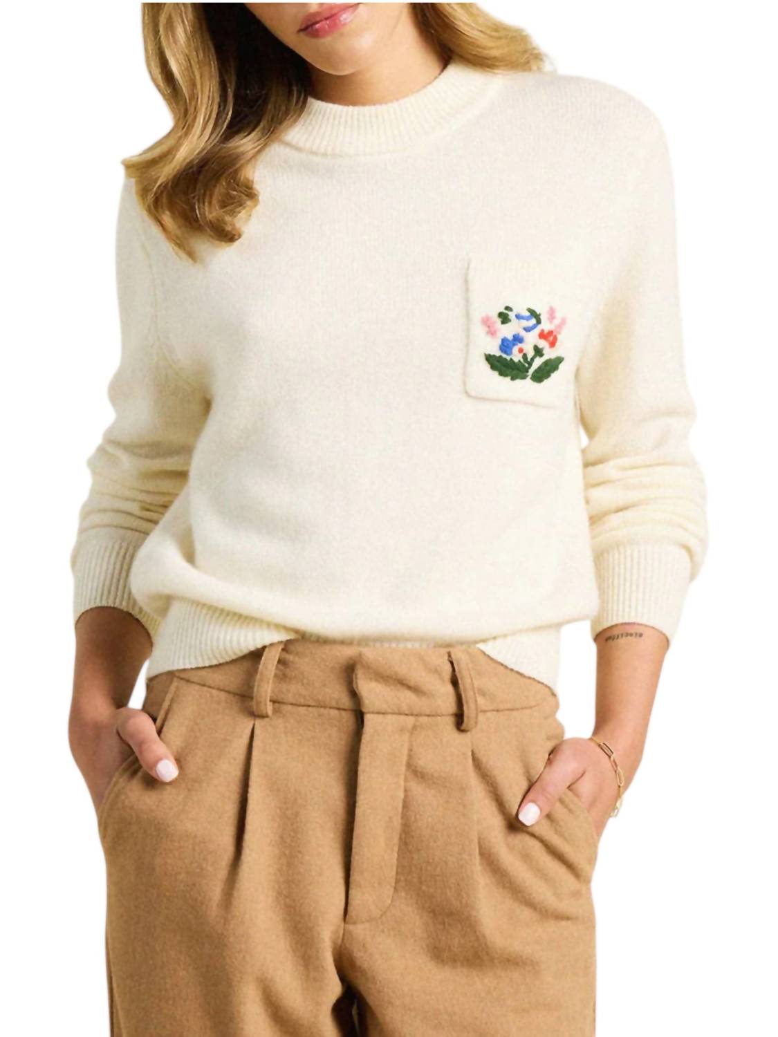 Свитер Оксана в античном белом цвете TROVATA
Свитер Оксана в античном белом цвете TROVATA