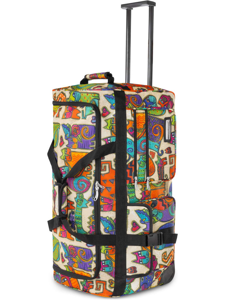 Дорожная сумка на 3 колесах, 80 литров, в цвете Picasso normani
Дорожная сумка на 3 колесах, 80 литров, в цвете Picasso normani