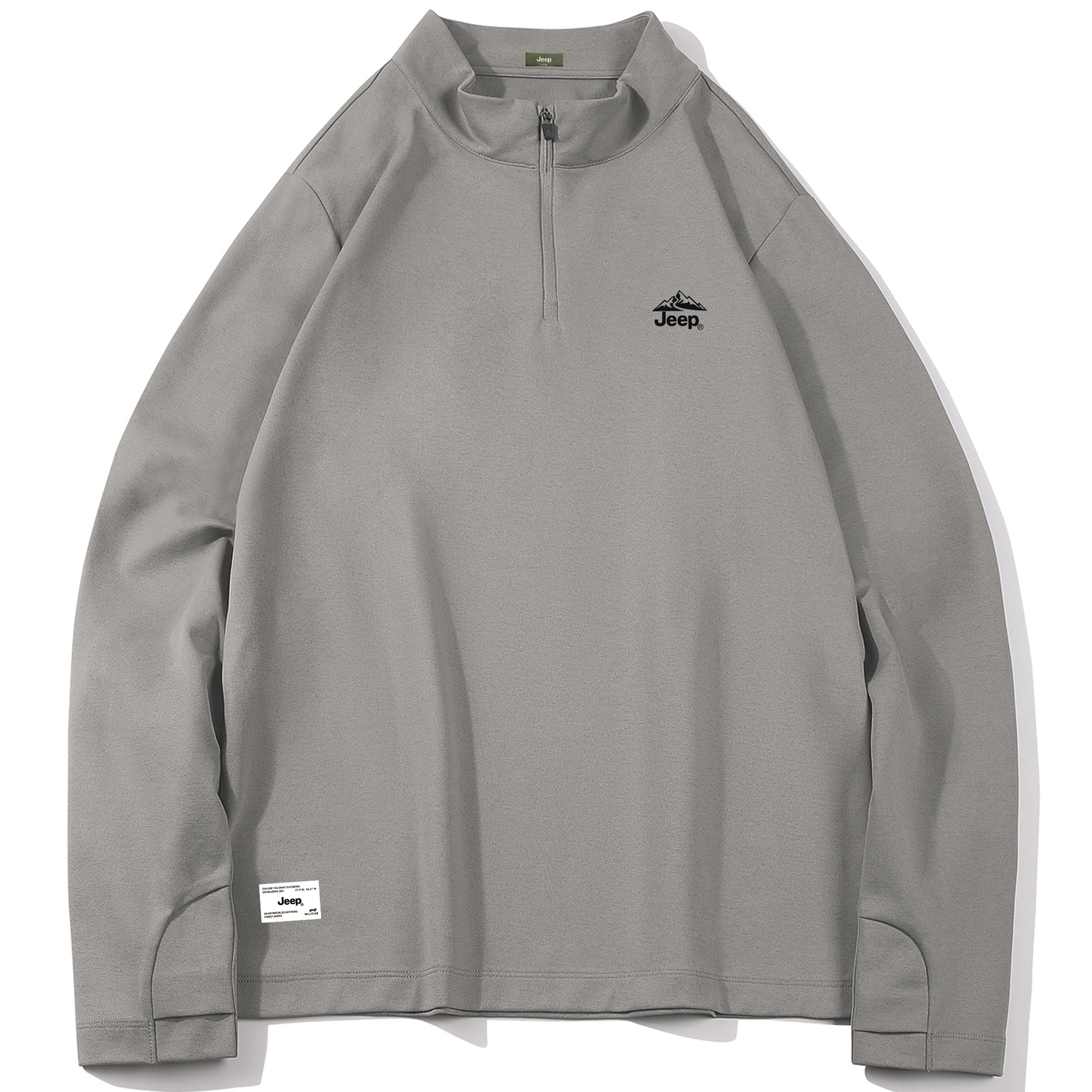 Футболка Unisex Stand Collar Moderate Straight Fit Jeep, светло-серый
Футболка Unisex Stand Collar Moderate Straight Fit Jeep, светло-серый