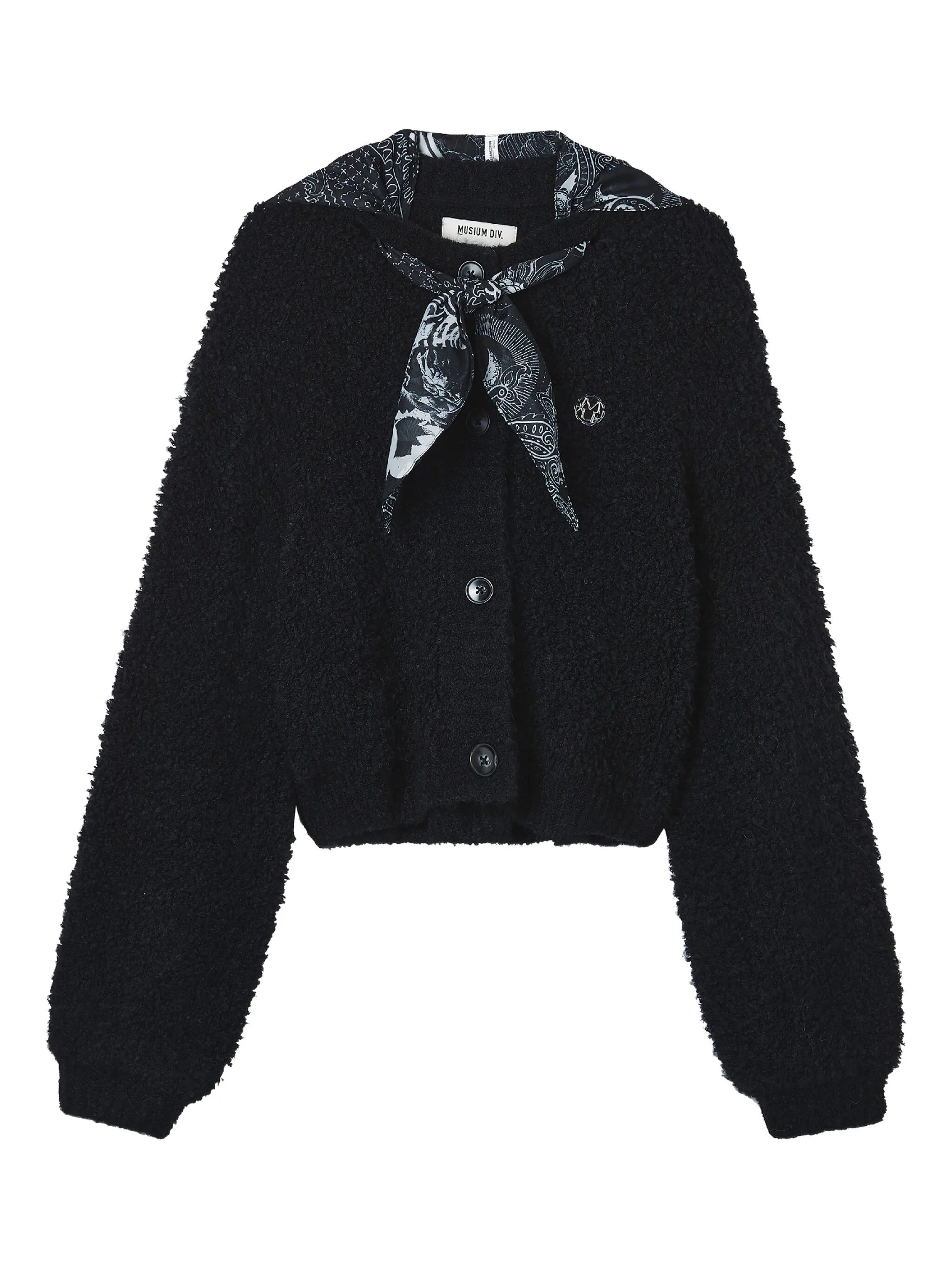 Кардиган на пуговицах Musium Div., черный
Кардиган на пуговицах Musium Div., черный