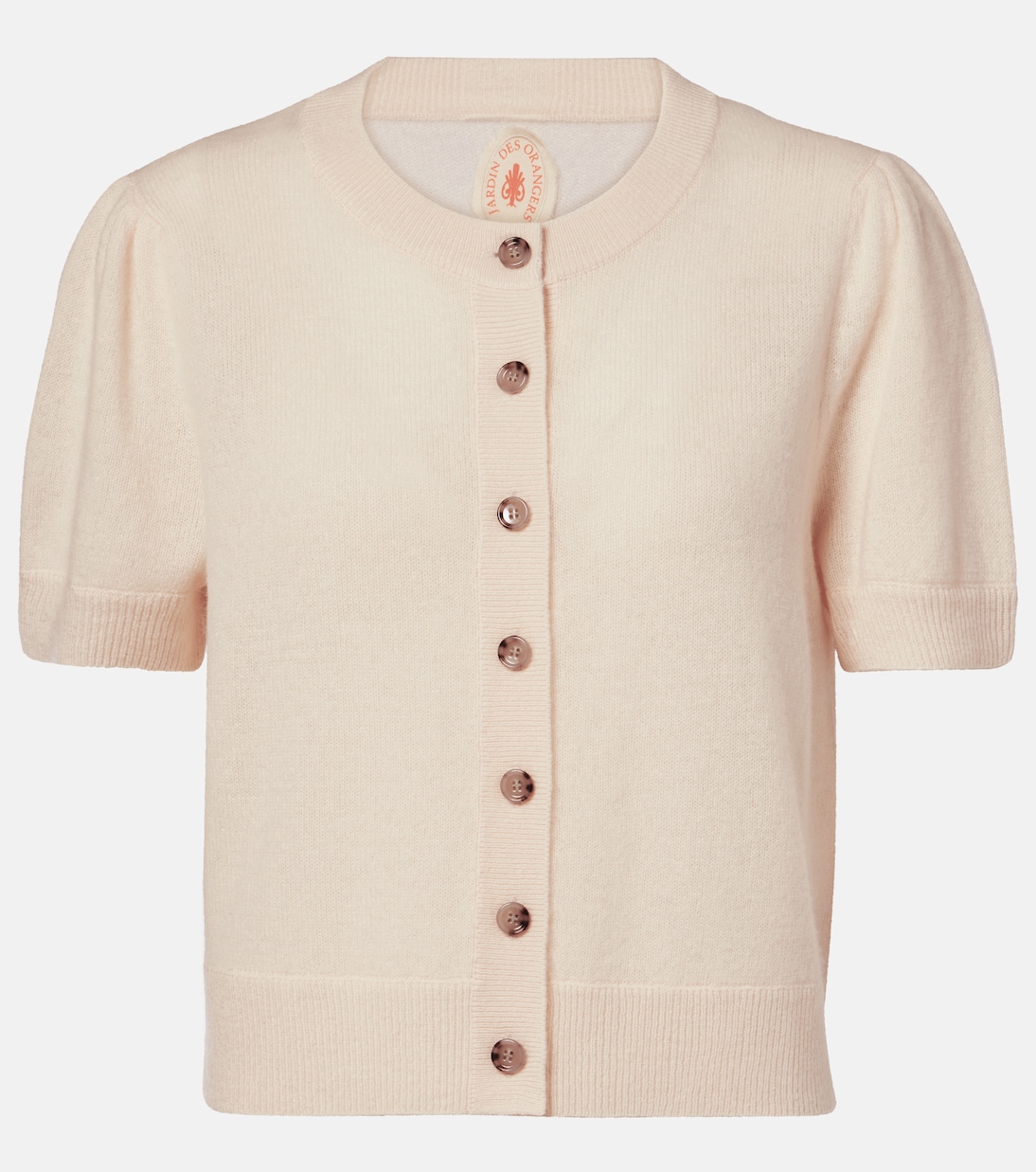 Кашемировый кардиган Jardin des Orangers, бежевый
Кашемировый кардиган Jardin des Orangers, бежевый