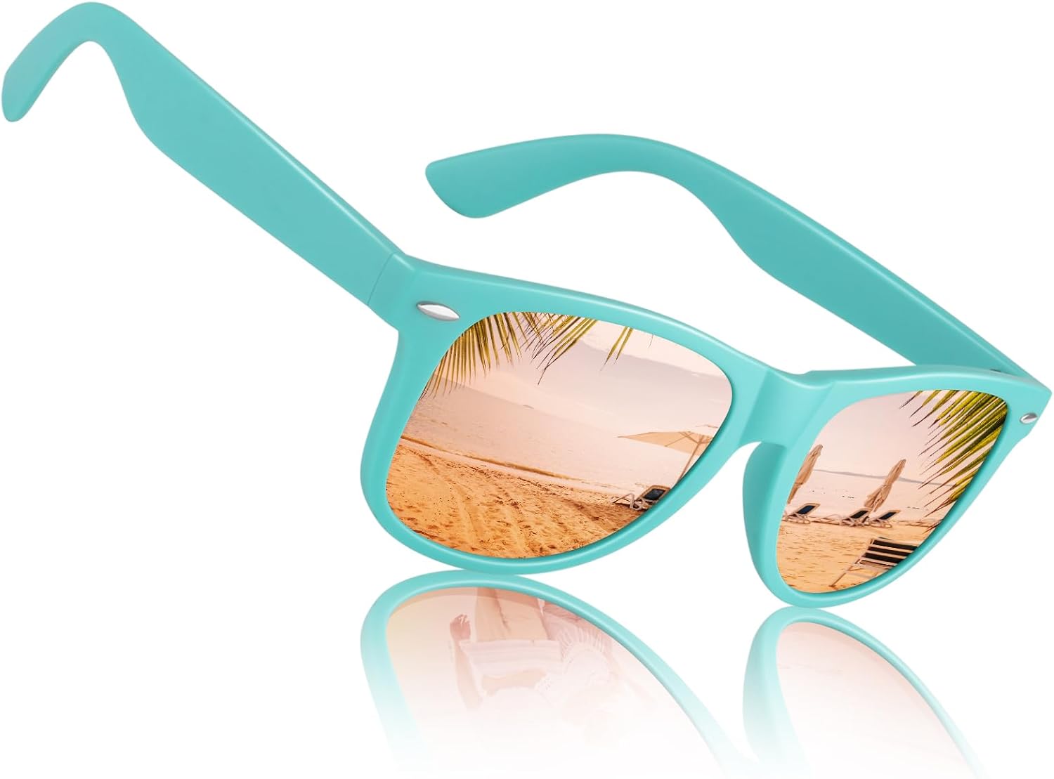 Поляризованные солнцезащитные очки Sunier для мужчин и женщин, ретро-квадратная форма, матовая отделка, защита UV400, подходят для вождения и рыбалки, B03-turquoise Revo Rose Gold ( Mirrored)
Поляризованные солнцезащитные очки Sunier для мужчин и женщин, ретро-квадратная форма, матовая отделка, защита UV400, подходят для вождения и рыбалки, B03-turquoise Revo Rose Gold ( Mirrored)