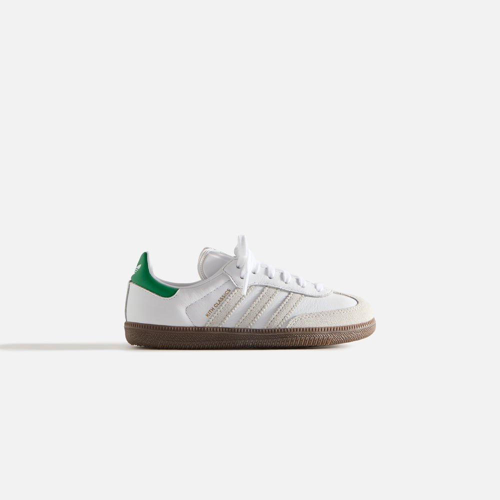 Кроссовки Kith Kids Classics for adidas Originals PS Samba, цвет White/Fairway Green
Кроссовки Kith Kids Classics for adidas Originals PS Samba, цвет White/Fairway Green