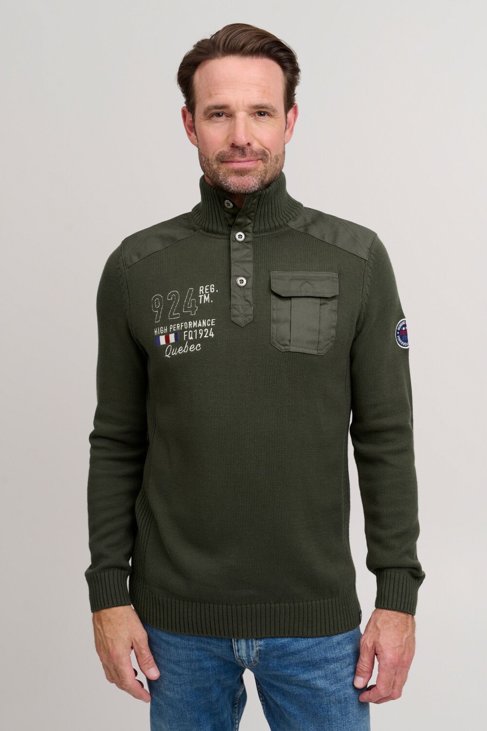 Пуловер FQ1924 Troyer, зеленый
Пуловер FQ1924 Troyer, зеленый