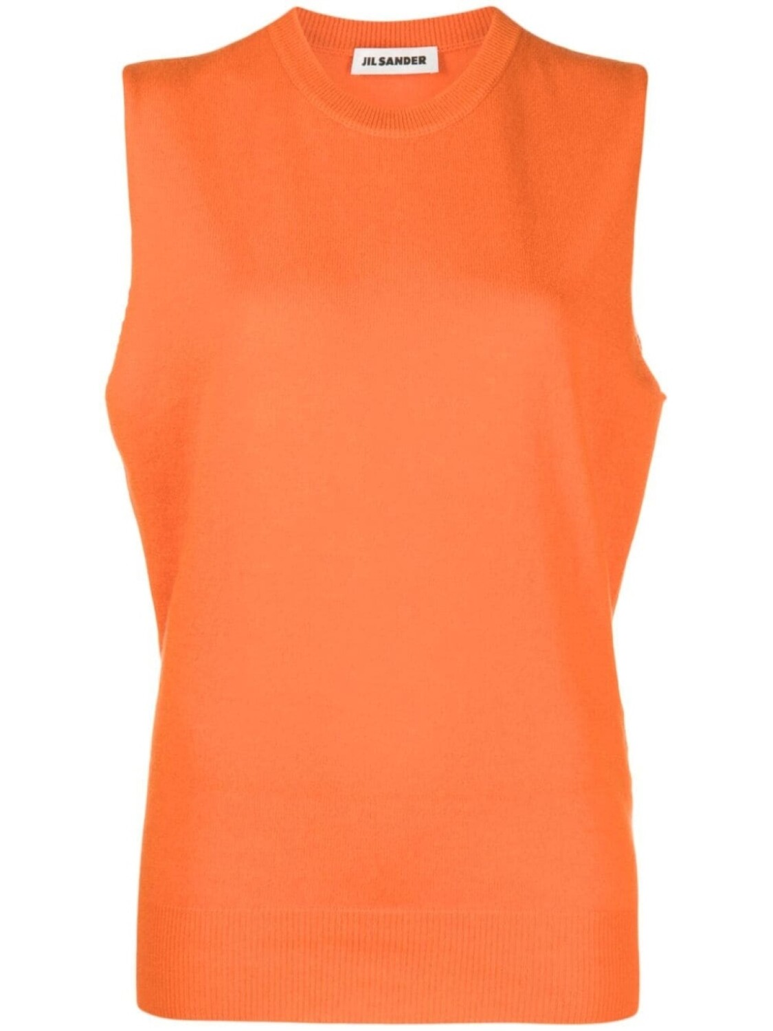 Jil Sander кашемировый топ без рукавов, оранжевый
Jil Sander кашемировый топ без рукавов, оранжевый