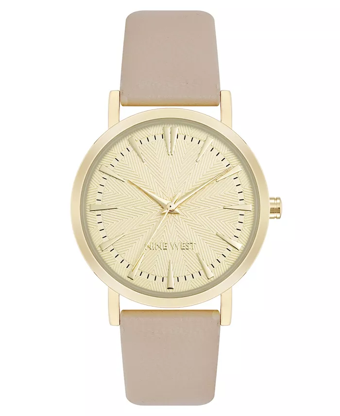 Женские часы Quartz Signature Ivory с кожаным ремешком и позолоченным корпусом, 34 мм Nine West
Женские часы Quartz Signature Ivory с кожаным ремешком и позолоченным корпусом, 34 мм Nine West