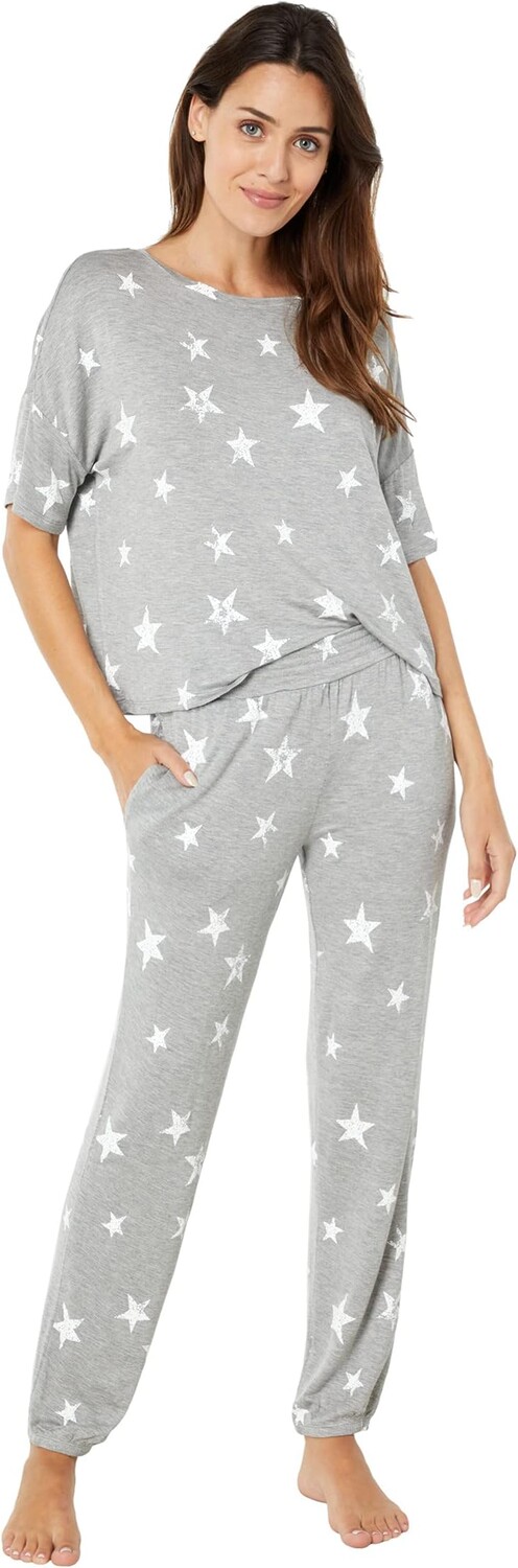 Комплект для отдыха из френч-терри Sun Lover Honeydew Intimates, цвет Heather Grey Stars
Комплект для отдыха из френч-терри Sun Lover Honeydew Intimates, цвет Heather Grey Stars