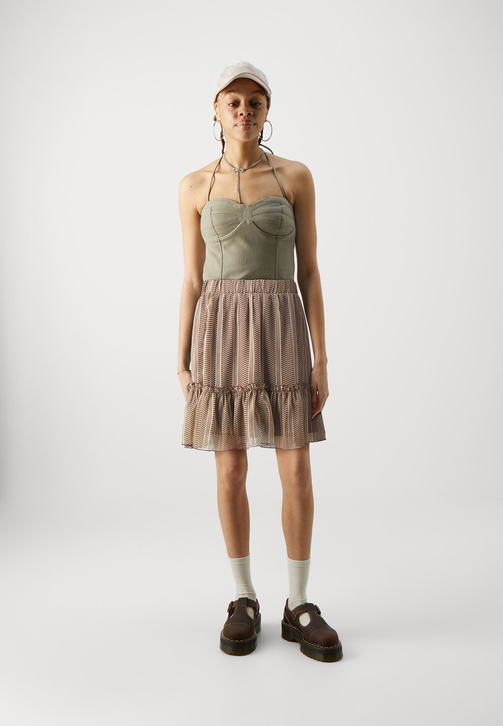 Юбка А-силуэта VINORA SHORT SKIRT VILA, коричневый
Юбка А-силуэта VINORA SHORT SKIRT VILA, коричневый