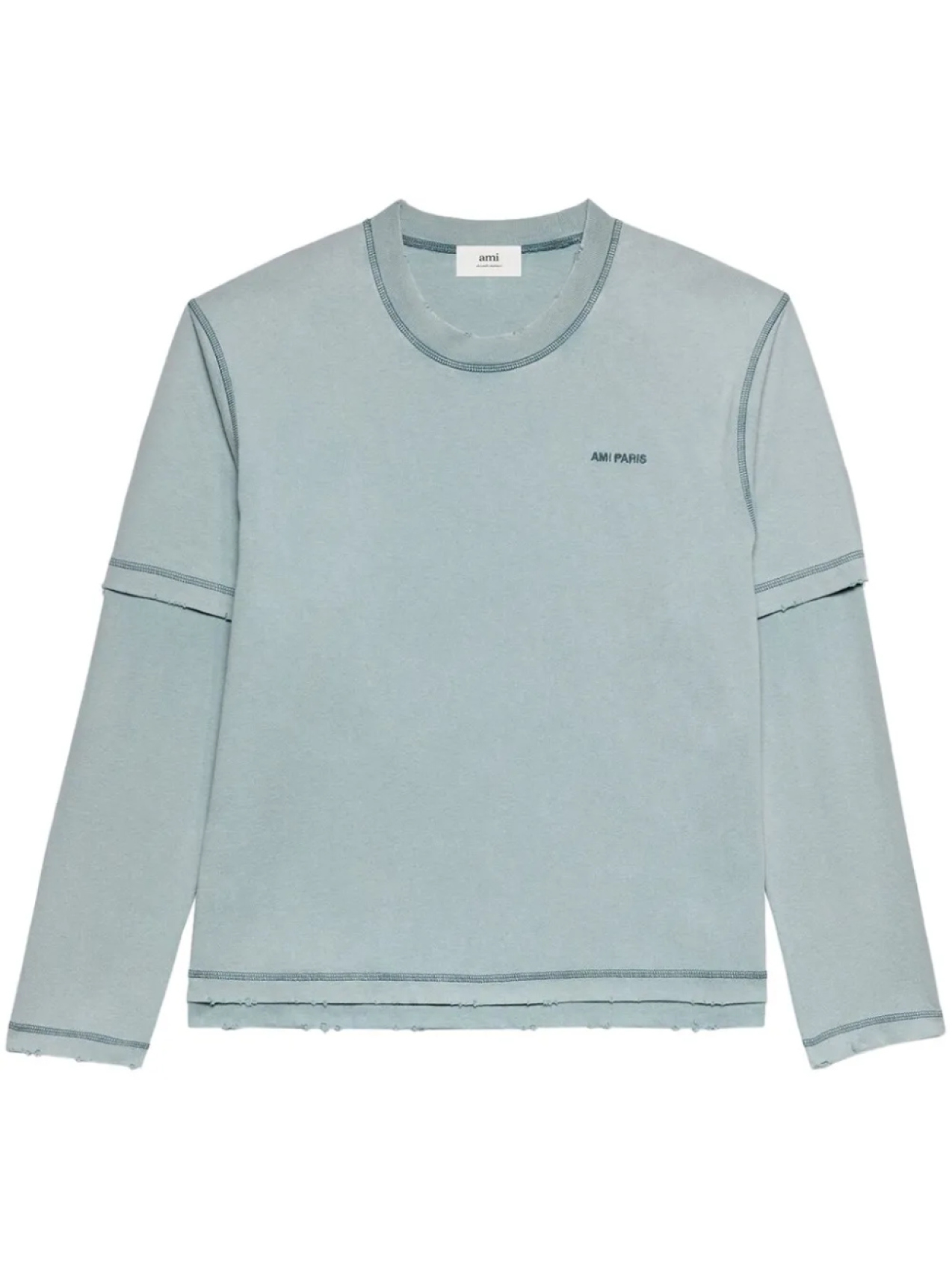 Толстовка с монограммой Ami de Coeur AMI Paris, синий
Толстовка с монограммой Ami de Coeur AMI Paris, синий