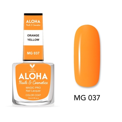 Лак для ногтей Magic Pro 15 мл - Mg 037 / Оранжево-желтый Aloha Nails & Cosmetics
Лак для ногтей Magic Pro 15 мл - Mg 037 / Оранжево-желтый Aloha Nails & Cosmetics
