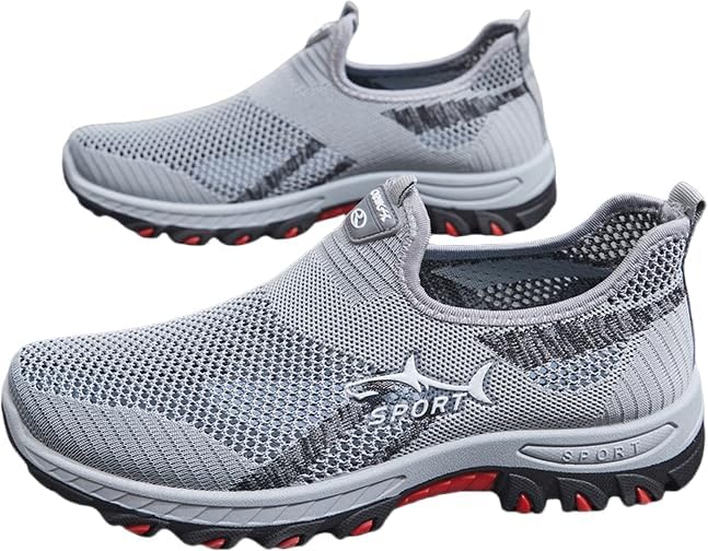 Мужские дышащие сетчатые кеды без шнурков - легкие удобные низкие кроссовки, повседневная и легкая спортивная обувь, коллекция весна/лето Minlaidian, серый
Мужские дышащие сетчатые кеды без шнурков - легкие удобные низкие кроссовки, повседневная и легкая спортивная обувь, коллекция весна/лето Minlaidian, серый