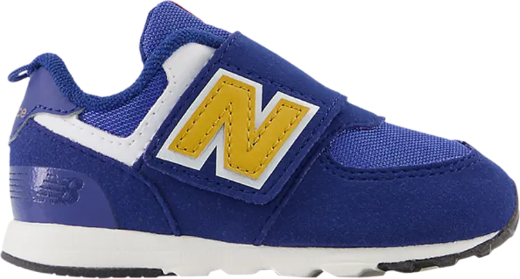 Кроссовки 574 New-B Hook & Loop Toddler 'Night Sky Gold Fusion', синий 
Кроссовки 574 New-B Hook & Loop Toddler 'Night Sky Gold Fusion', синий