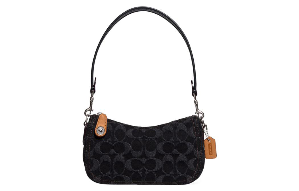 COACH Сумка через плечо с аппликацией из коровьей кожи
COACH Сумка через плечо с аппликацией из коровьей кожи