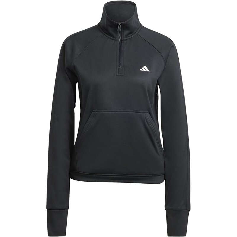 Куртка Aeroready Game & Go с застежкой-молнией на четверть Adidas, черный
Куртка Aeroready Game & Go с застежкой-молнией на четверть Adidas, черный