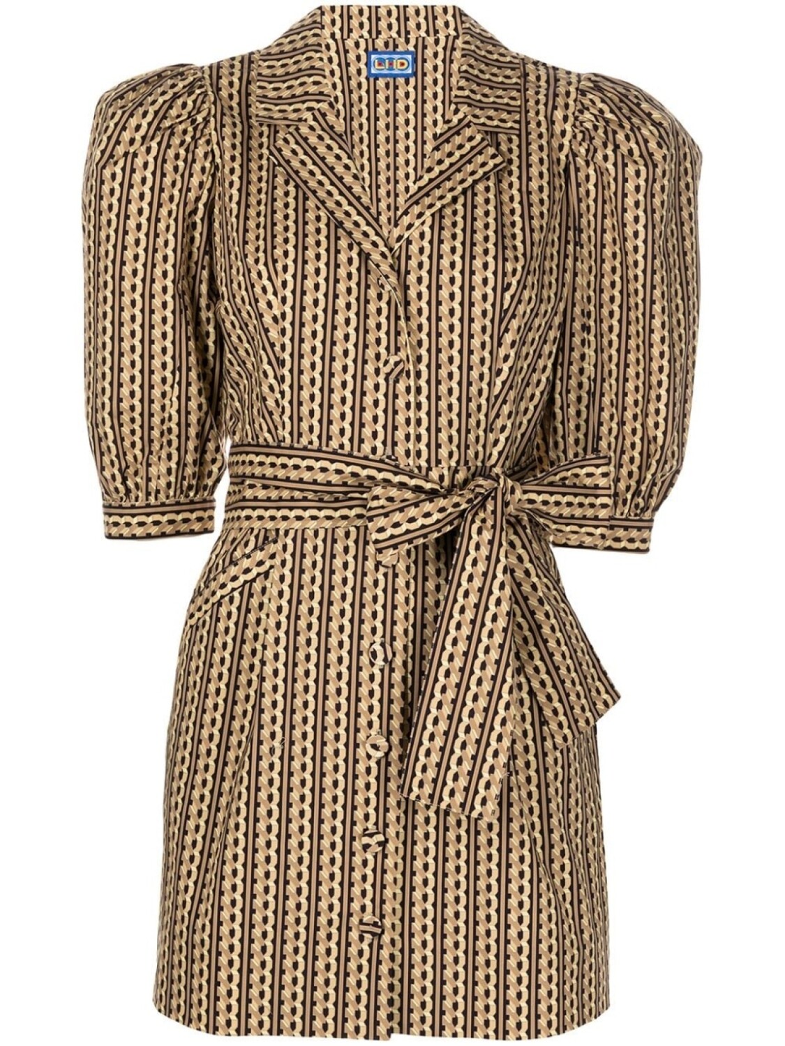 Lhd платье Casitas с принтом, коричневый
Lhd платье Casitas с принтом, коричневый