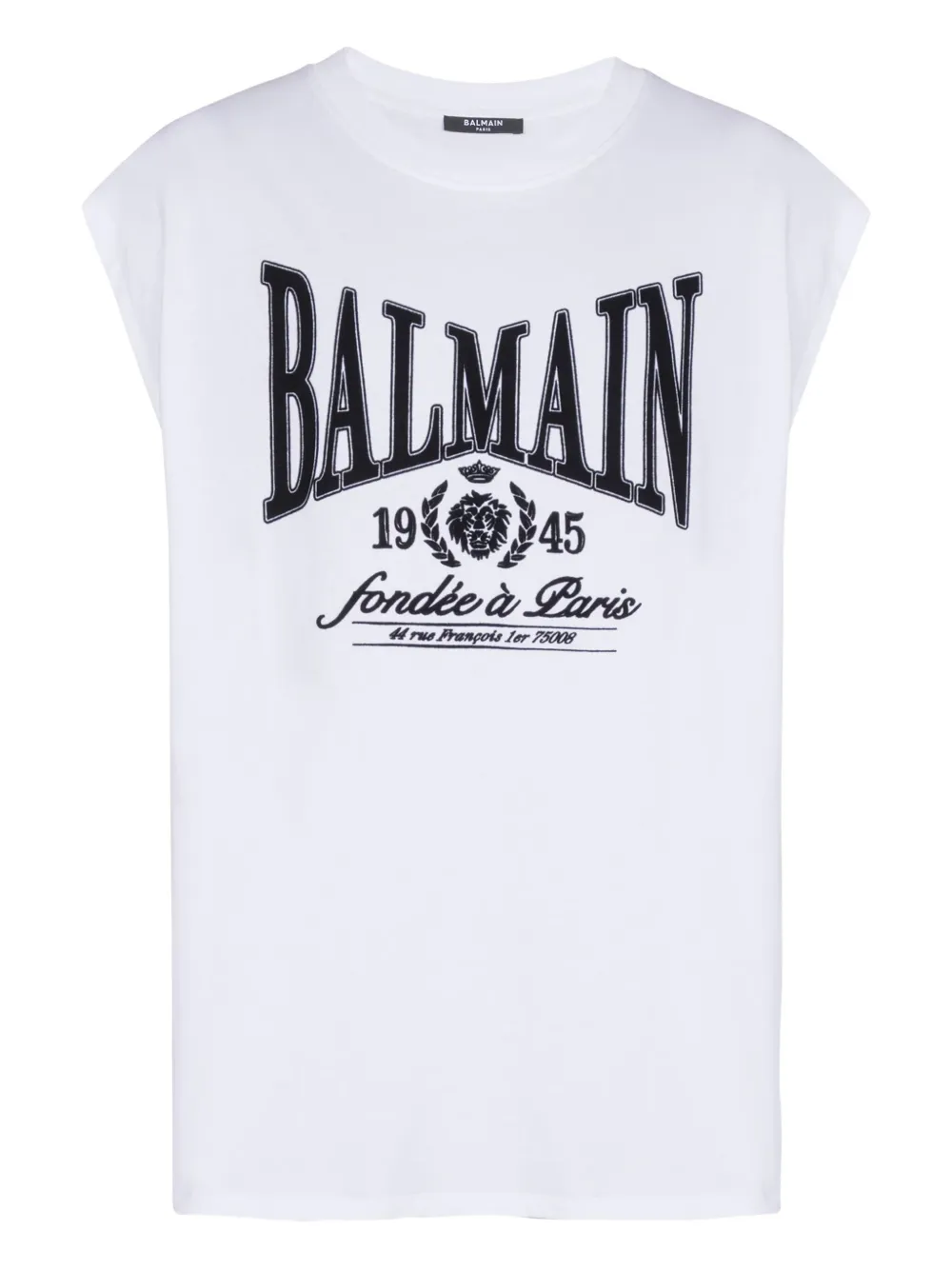 Футболка с принтом Balmain, белый
Футболка с принтом Balmain, белый