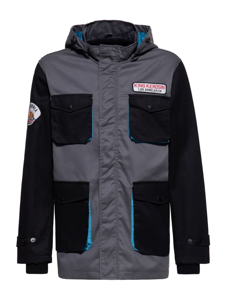 Куртка King Kerosin переходная Лос-Анджелес, Калифорния, серого цвета King Kerosin
Куртка King Kerosin переходная Лос-Анджелес, Калифорния, серого цвета King Kerosin