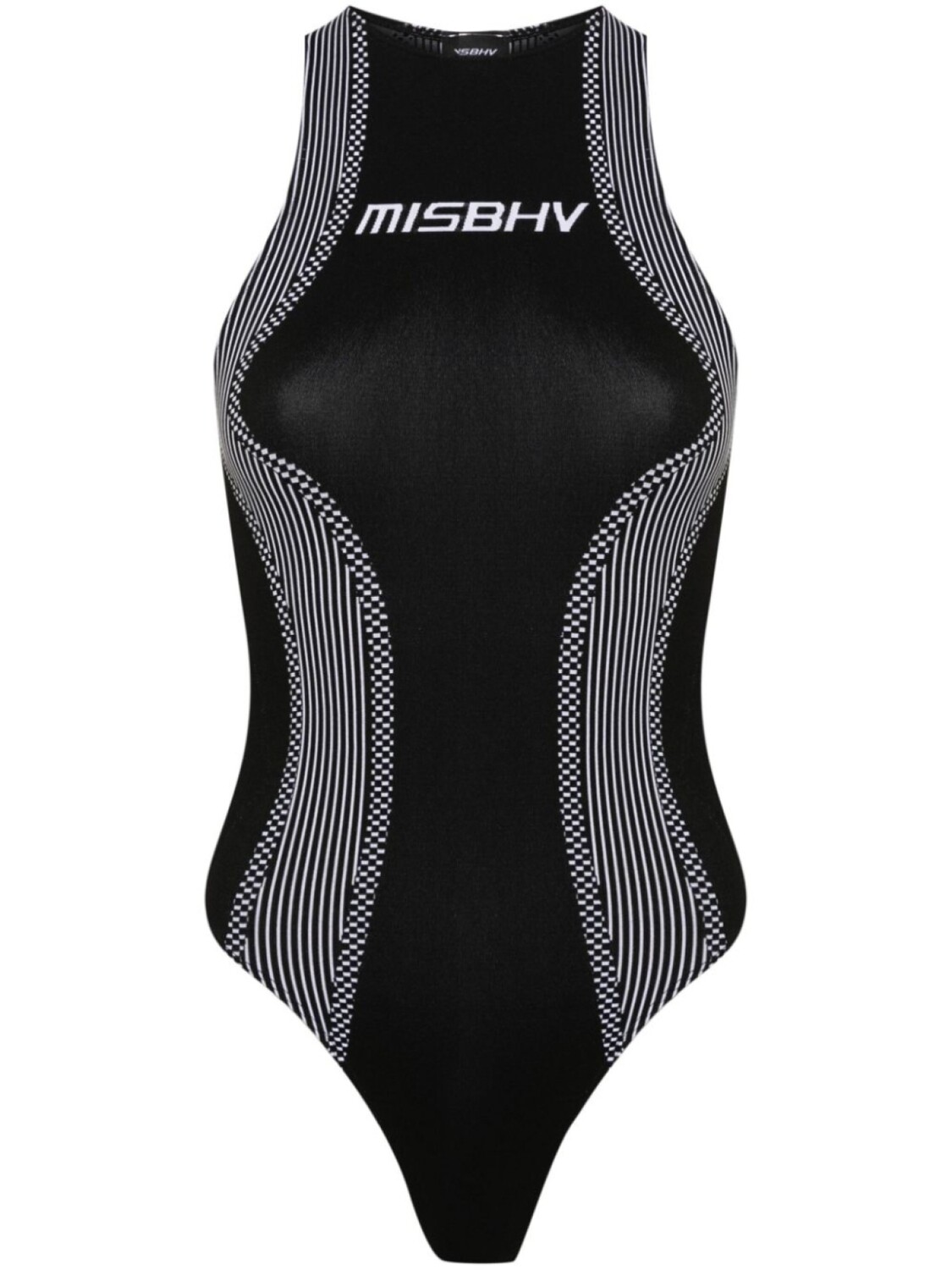 MISBHV боди с жаккардовым логотипом, черный
MISBHV боди с жаккардовым логотипом, черный
