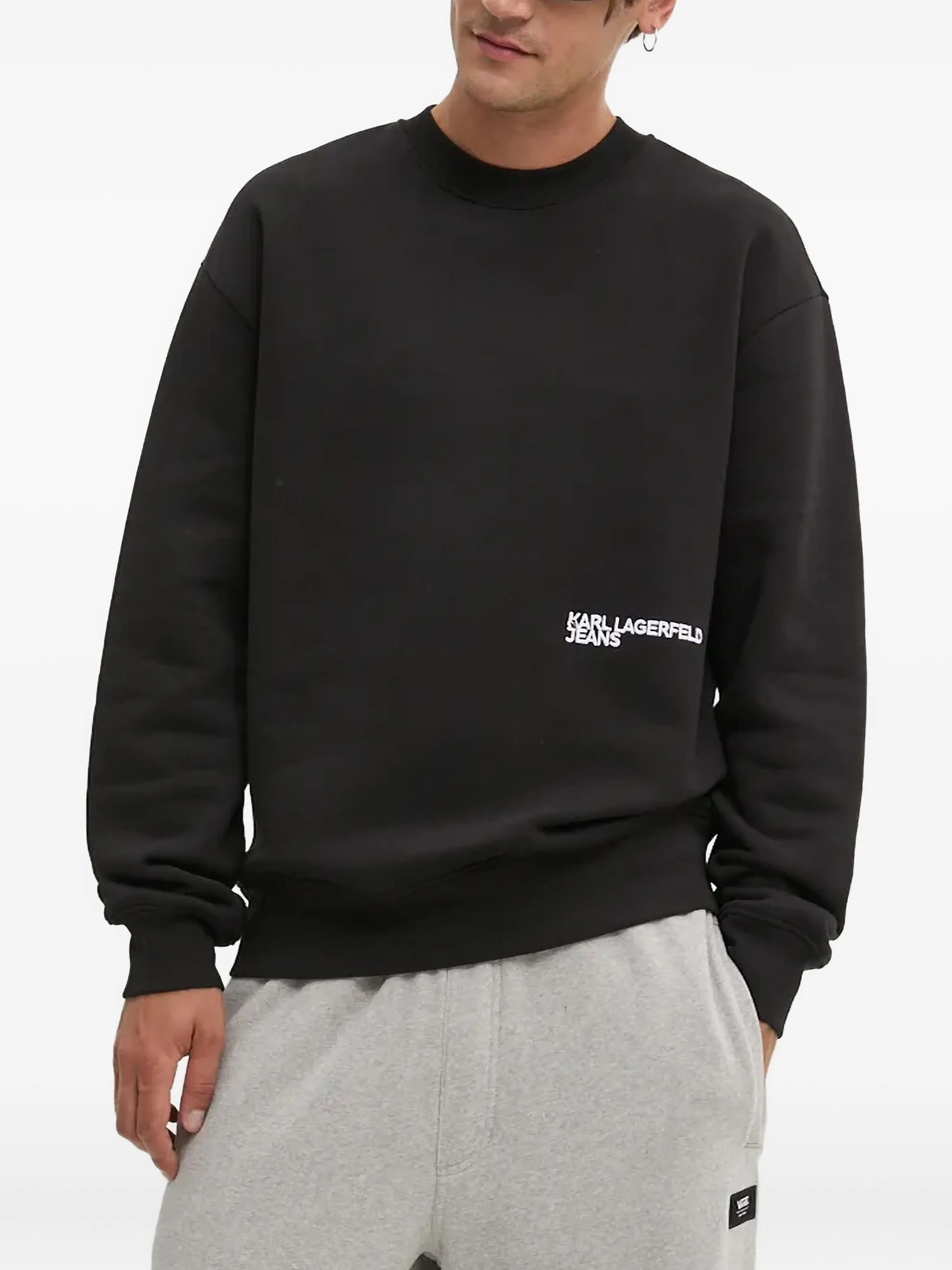 Толстовка с графичным принтом Karl Lagerfeld Jeans, черный
Толстовка с графичным принтом Karl Lagerfeld Jeans, черный