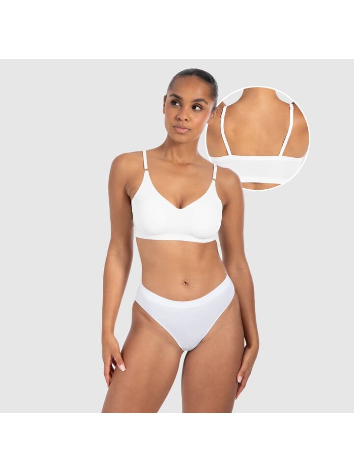 Бюстгальтер SMILODOX Bralette, белый
Бюстгальтер SMILODOX Bralette, белый