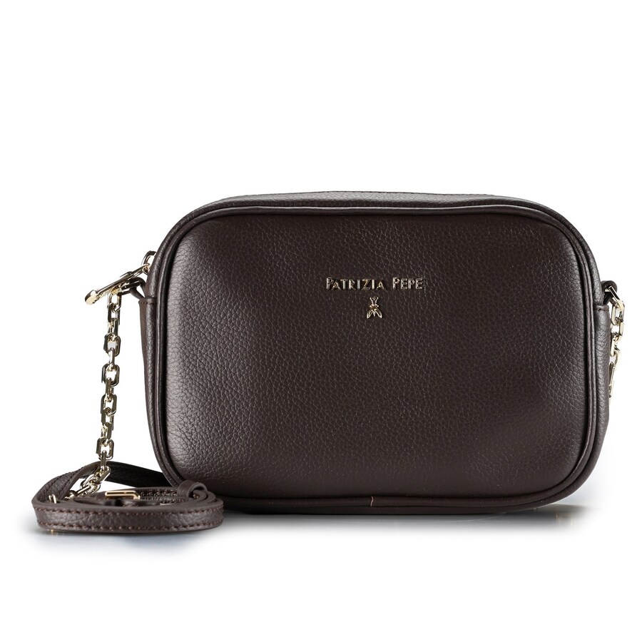 Сумка через плечо PATRIZIA PEPE, темно-коричневый
Сумка через плечо PATRIZIA PEPE, темно-коричневый