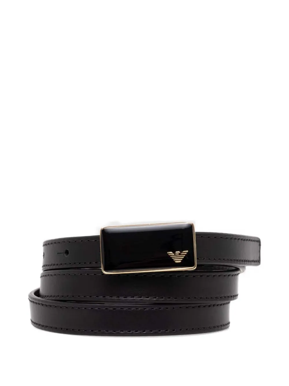 Ремень с логотипом Emporio Armani, черный
Ремень с логотипом Emporio Armani, черный