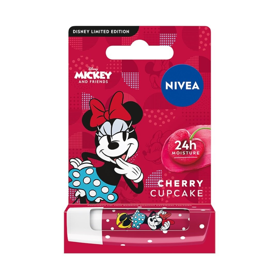 Ухаживающая губная помада Nivea Minnie Mouse Disney Edition 4,8 г
Ухаживающая губная помада Nivea Minnie Mouse Disney Edition 4,8 г