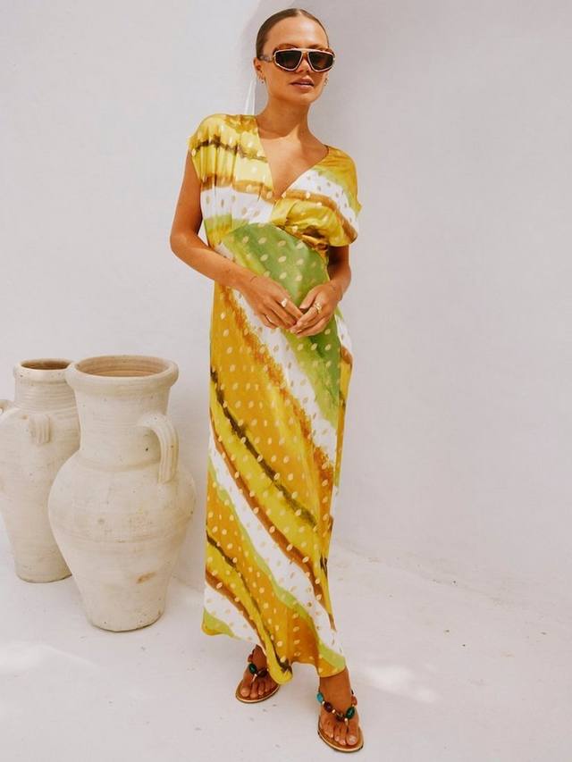 Платье Elodie Twist Stripe Never Fully Dressed, Multi
Платье Elodie Twist Stripe Never Fully Dressed, Multi