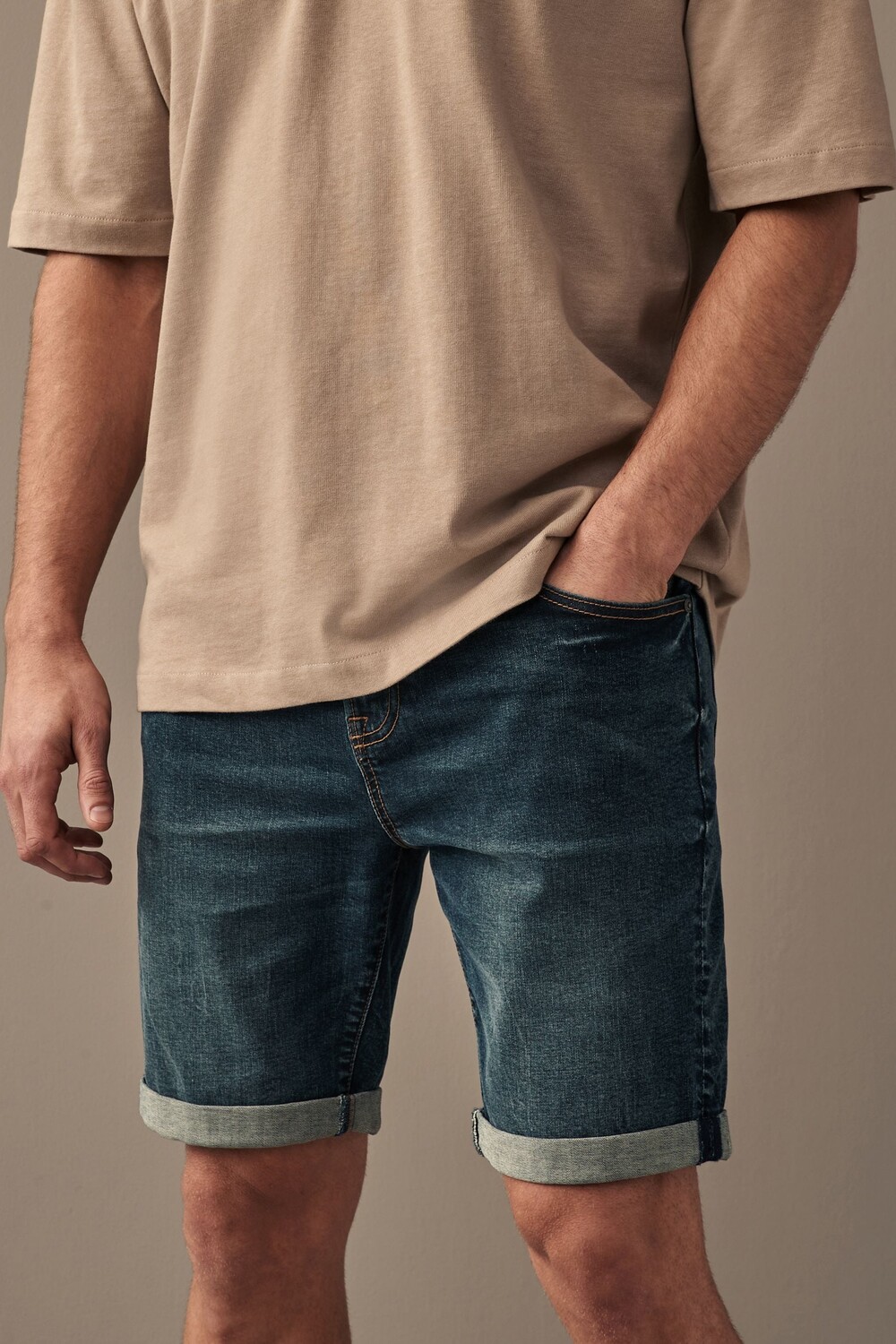 Шорты из эластичного денима Next, синий
Шорты из эластичного денима Next, синий