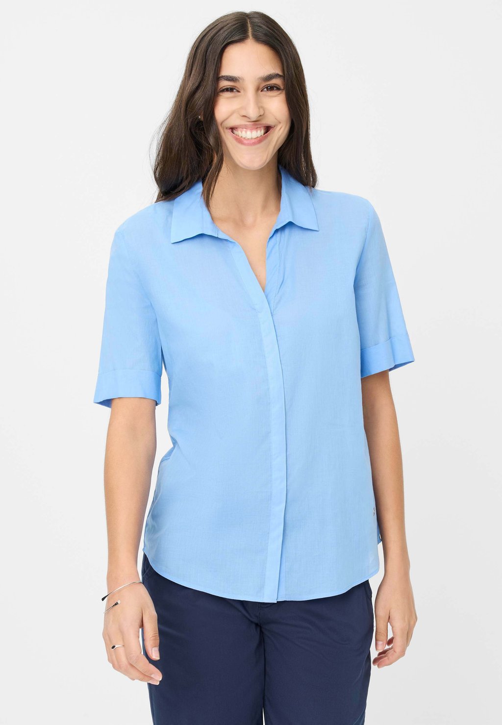 Блузка на пуговицах STYLE VERI BRAX, синий
Блузка на пуговицах STYLE VERI BRAX, синий