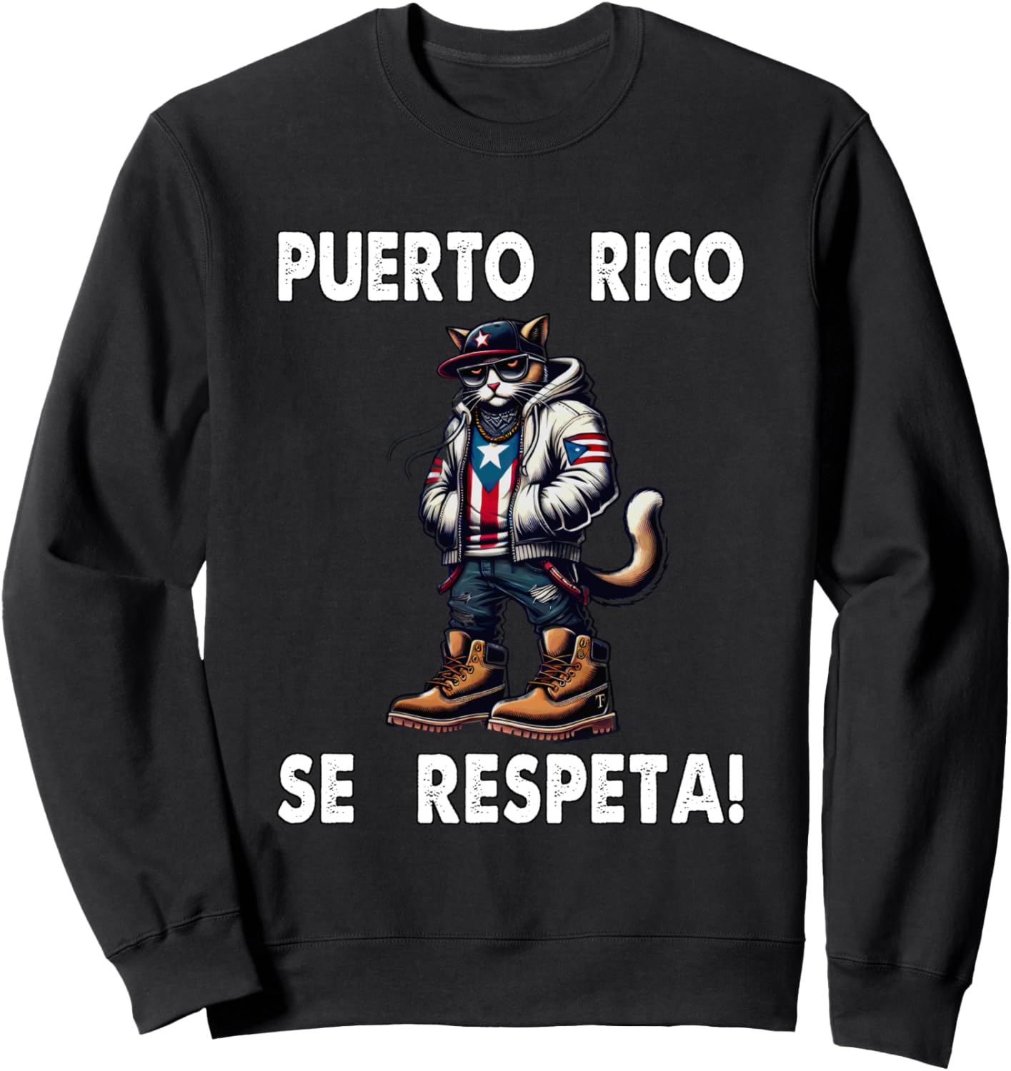 Пуэрто-Рико Cerespeta PR Флаг Толстовка Boricua Cat Protest Толстовка Puerto Rico Se Respeta Collection, More Here, черный
Пуэрто-Рико Cerespeta PR Флаг Толстовка Boricua Cat Protest Толстовка Puerto Rico Se Respeta Collection, More Here, черный