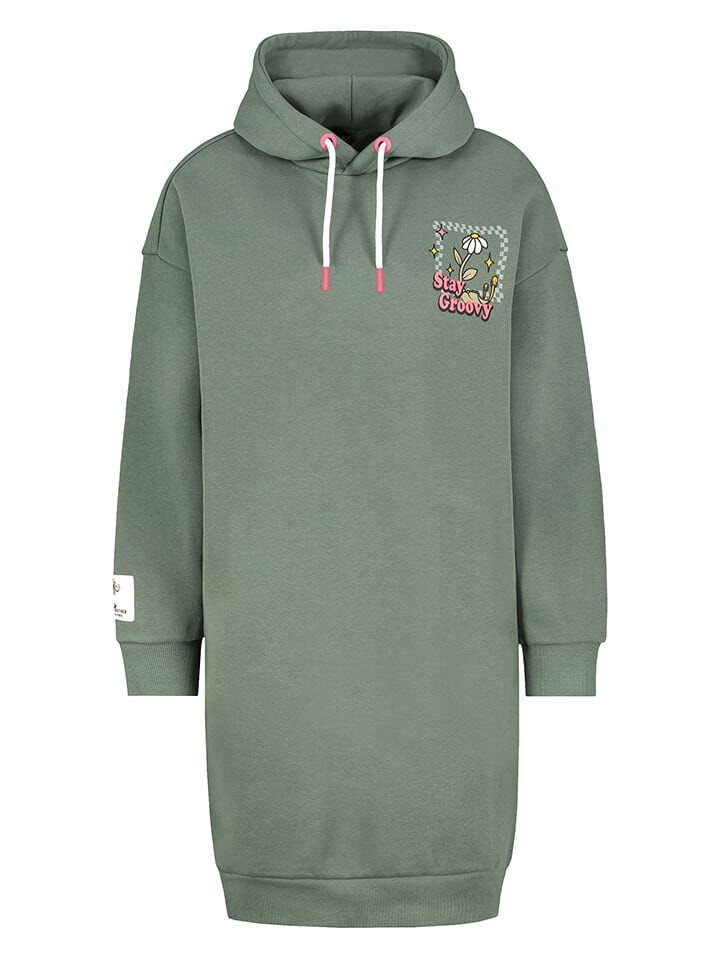 Платье до колена Sublevel Sweatkleid, зеленый
Платье до колена Sublevel Sweatkleid, зеленый