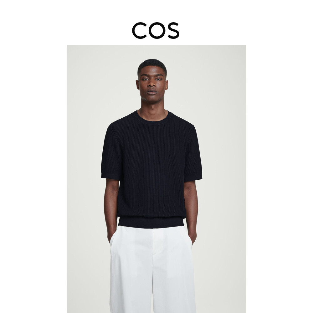 Мужская трикотажная футболка Cos, темно-синий
Мужская трикотажная футболка Cos, темно-синий