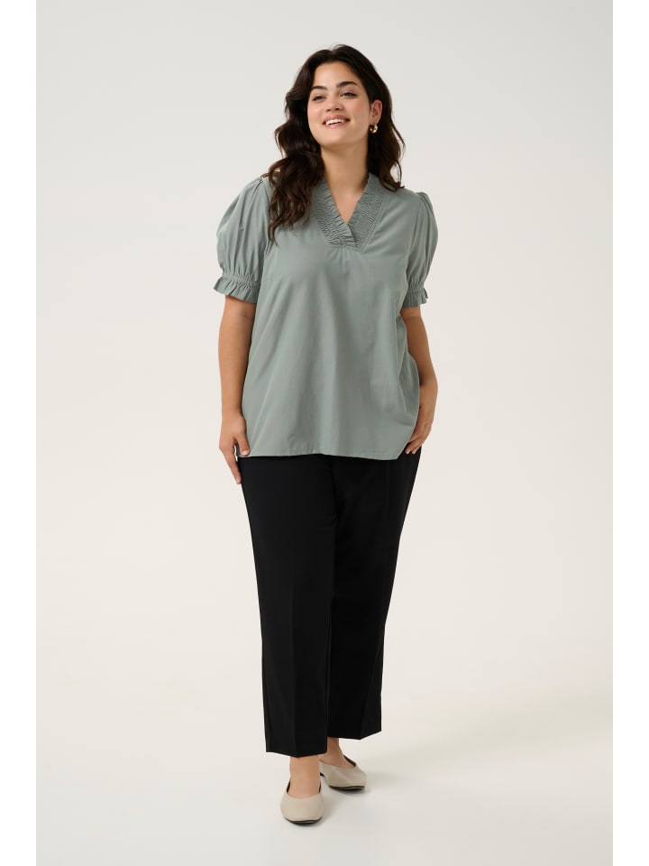 Блузка с короткими рукавами KCmai, стандартный крой, цвет бальзамово-зеленый KAFFE curve
Блузка с короткими рукавами KCmai, стандартный крой, цвет бальзамово-зеленый KAFFE curve