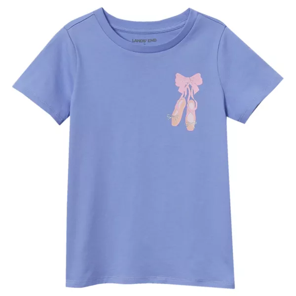 Футболка с принтом для девочек 2-16 лет с коротким рукавом Lands' End, цвет purpl ballet slipper
Футболка с принтом для девочек 2-16 лет с коротким рукавом Lands' End, цвет purpl ballet slipper
