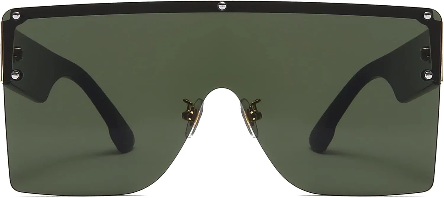 Квадратные безрамочные модные солнцезащитные очки для мужчин и женщин, для уличной фотосъемки, отдыха и защиты от солнца (Цвет: C, Размер: Средний) MTZJH, One Color
Квадратные безрамочные модные солнцезащитные очки для мужчин и женщин, для уличной фотосъемки, отдыха и защиты от солнца (Цвет: C, Размер: Средний) MTZJH, One Color