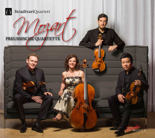 CD диск Mozart / Stradivari Quartett: Mozart: Preussische Quartette
CD диск Mozart / Stradivari Quartett: Mozart: Preussische Quartette