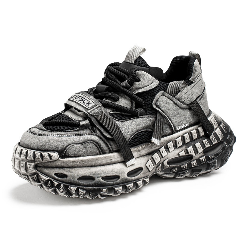 BAKE Амортизирующие кроссовки с низким верхом и устойчивым к истиранию покрытием для мужчин, серые, цвет Gray
BAKE Амортизирующие кроссовки с низким верхом и устойчивым к истиранию покрытием для мужчин, серые, цвет Gray