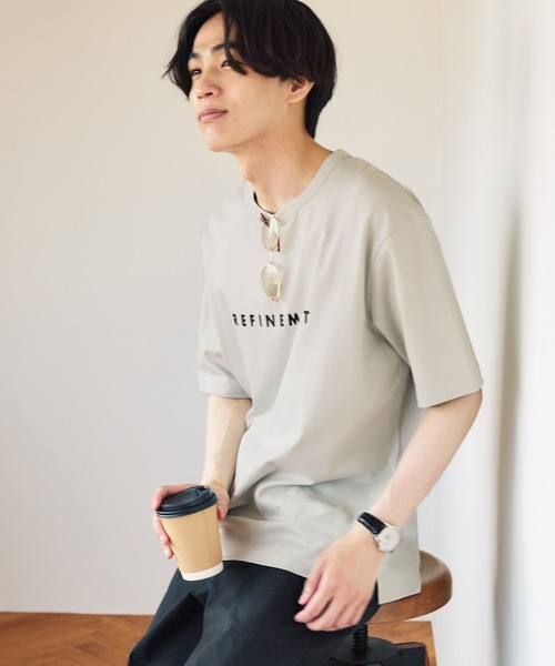 GLOBAL WORK Футболка с принтом, короткий рукав, Rich Clean, светло-серый
GLOBAL WORK Футболка с принтом, короткий рукав, Rich Clean, светло-серый