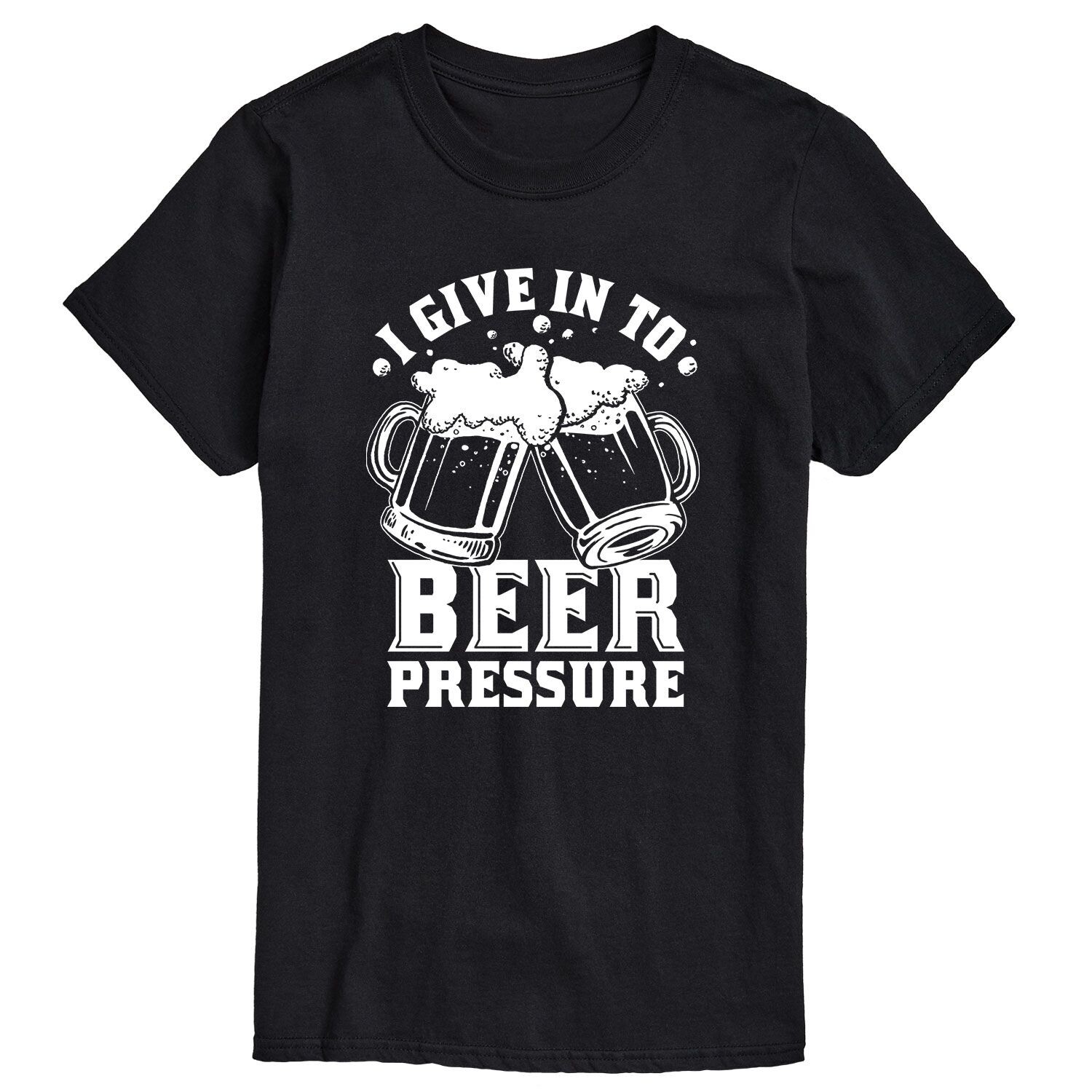 Футболка с графическим изображением Big & Tall Beer Pressure, Black License, черный
Футболка с графическим изображением Big & Tall Beer Pressure, Black License, черный