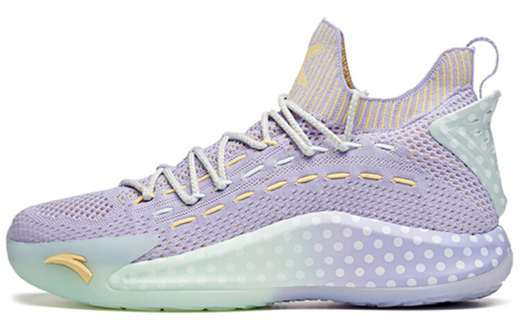 Баскетбольные кроссовки KT5 мужские, среднего размера, сиреневые Anta 
Баскетбольные кроссовки KT5 мужские, среднего размера, сиреневые Anta