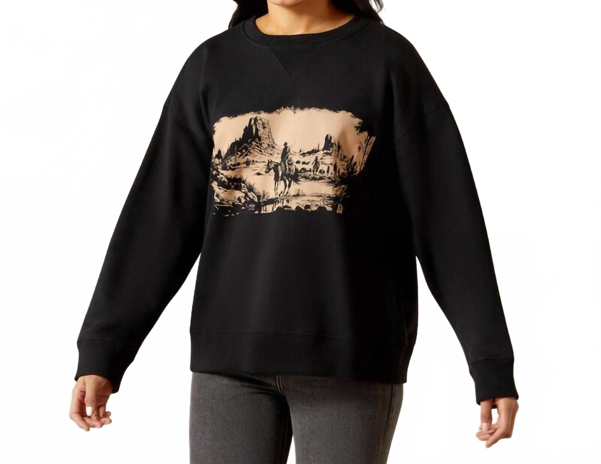 ARIAT Толстовка Outlaw Oversized черного цвета
ARIAT Толстовка Outlaw Oversized черного цвета
