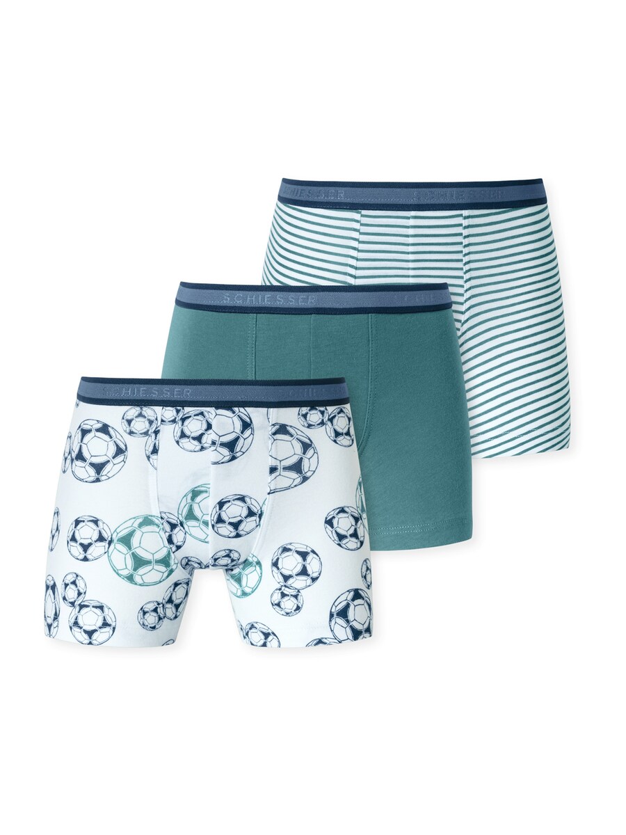 Трусы SCHIESSER 95/5, цвет Blue/Green/White
Трусы SCHIESSER 95/5, цвет Blue/Green/White