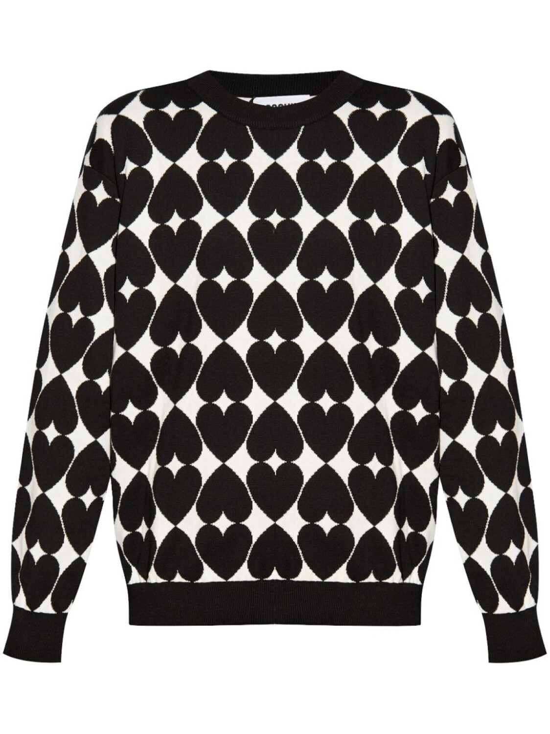 Moschino джемпер с интарсией, черный
Moschino джемпер с интарсией, черный