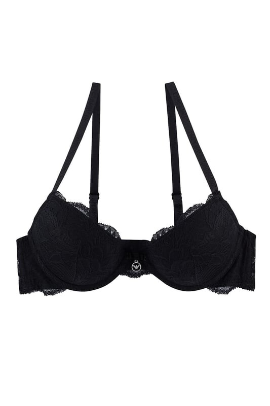 Бюстгальтер Emporio Armani, черный
Бюстгальтер Emporio Armani, черный