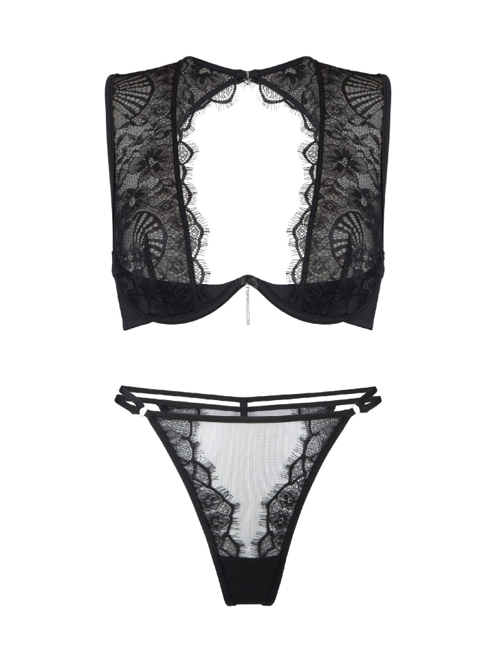 Бюстгальтер на косточках Linga Dore, черный
Бюстгальтер на косточках Linga Dore, черный