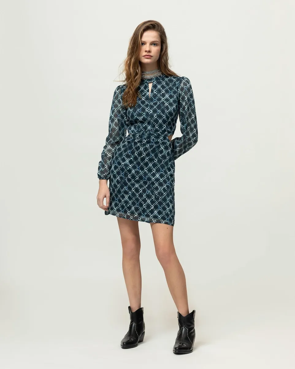 Мини-платье с принтом, круглым вырезом и рукавами-фонариками Разрезы по бокам придают образу более молодежный вид Эластичные манжеты для дополнительного комфорта Идеально подходит для любого мероприятия или особого случая! Noon, синий
Мини-платье с принтом, круглым вырезом и рукавами-фонариками Разрезы по бокам придают образу более молодежный вид Эластичные манжеты для дополнительного комфорта Идеально подходит для любого мероприятия или особого случая! Noon, синий